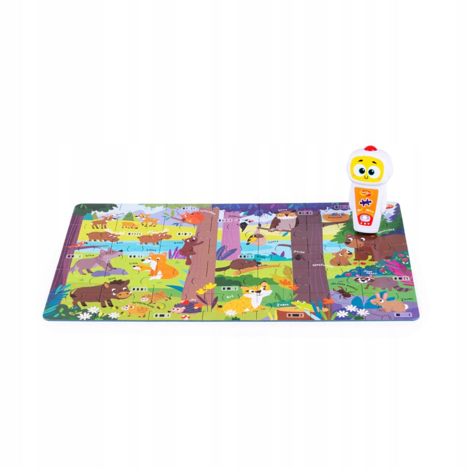 DUMEL PUZZLE ROBOT ROBBY FARMA I LAS PIOSENKI DŹWIĘKI ZWROTY GRY
