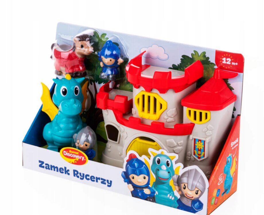 DUMEL ZABAWKA ZAMEK RYCERZY 5 ELEMENTÓW 18M+