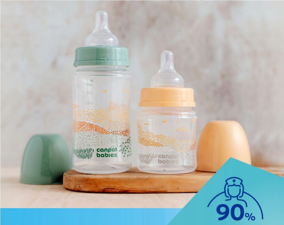 CANPOL BUTELKA ANTYKOLKOWA EASYSTART MOUNTAINS 120ml 0m+