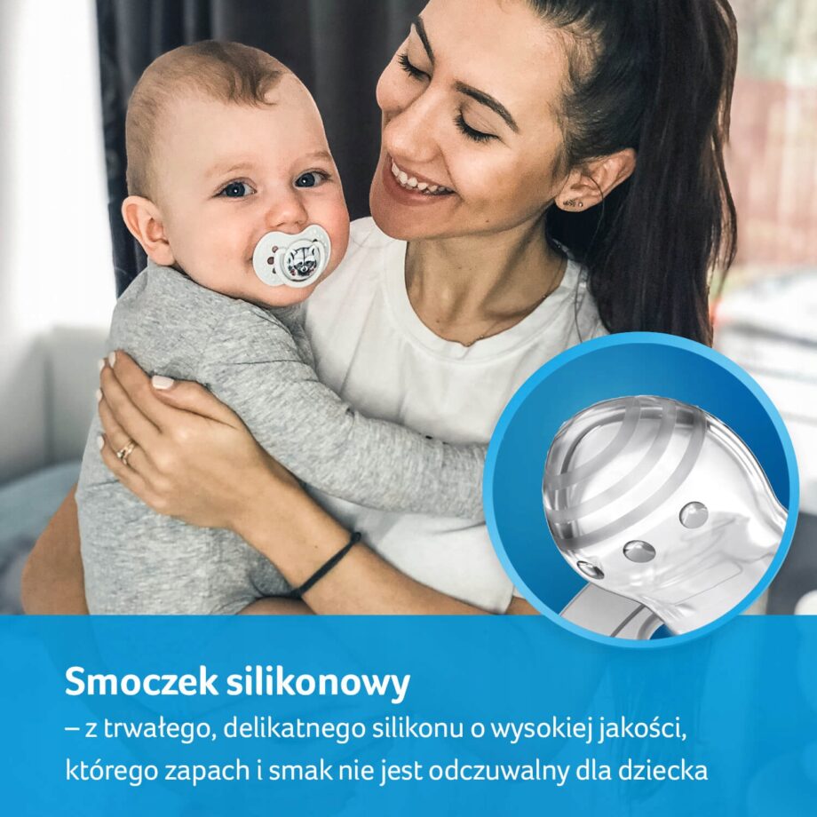 LOVI Smoczek dynamiczny 6-18m 2 szt Wild Soul Boy