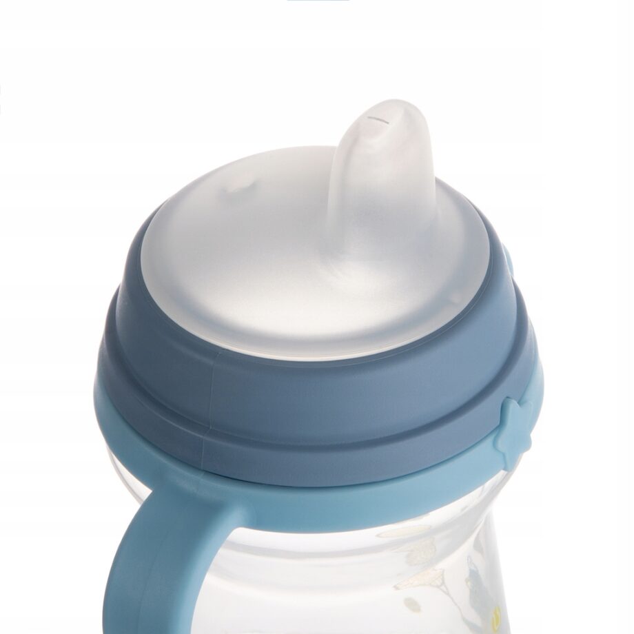 CANPOL KUBEK NIEKAPEK USTNIK SILIKON 250ML 6M+