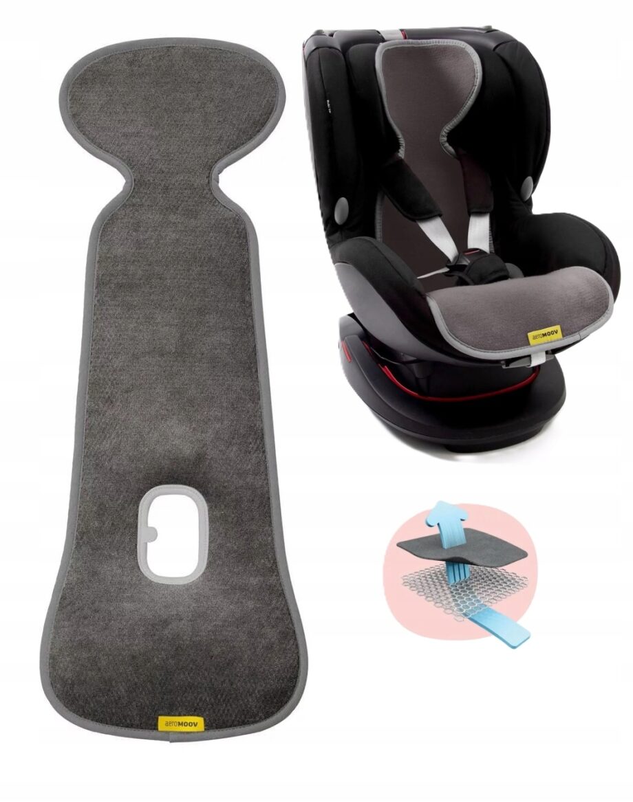 AEROMOOV MATA WKŁADKA ANTYPOTOWA DO FOTELIKA 9-18KG GR.1 ANTRACYT