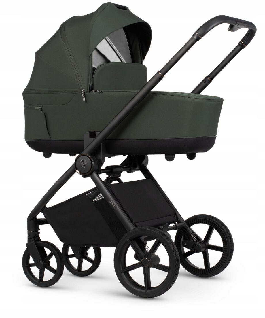 VENICCI WÓZEK DZIECIĘCY WIELOFUNKCYJNY 2w1 CLARO FOREST + TORBA + ŚPIWÓR