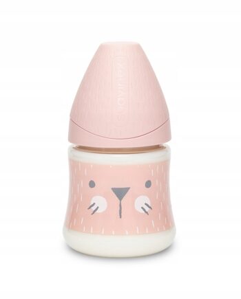 SUAVINEX BUTELKA HYGGE 150ML KOTEK RÓŻOWY WOLNY