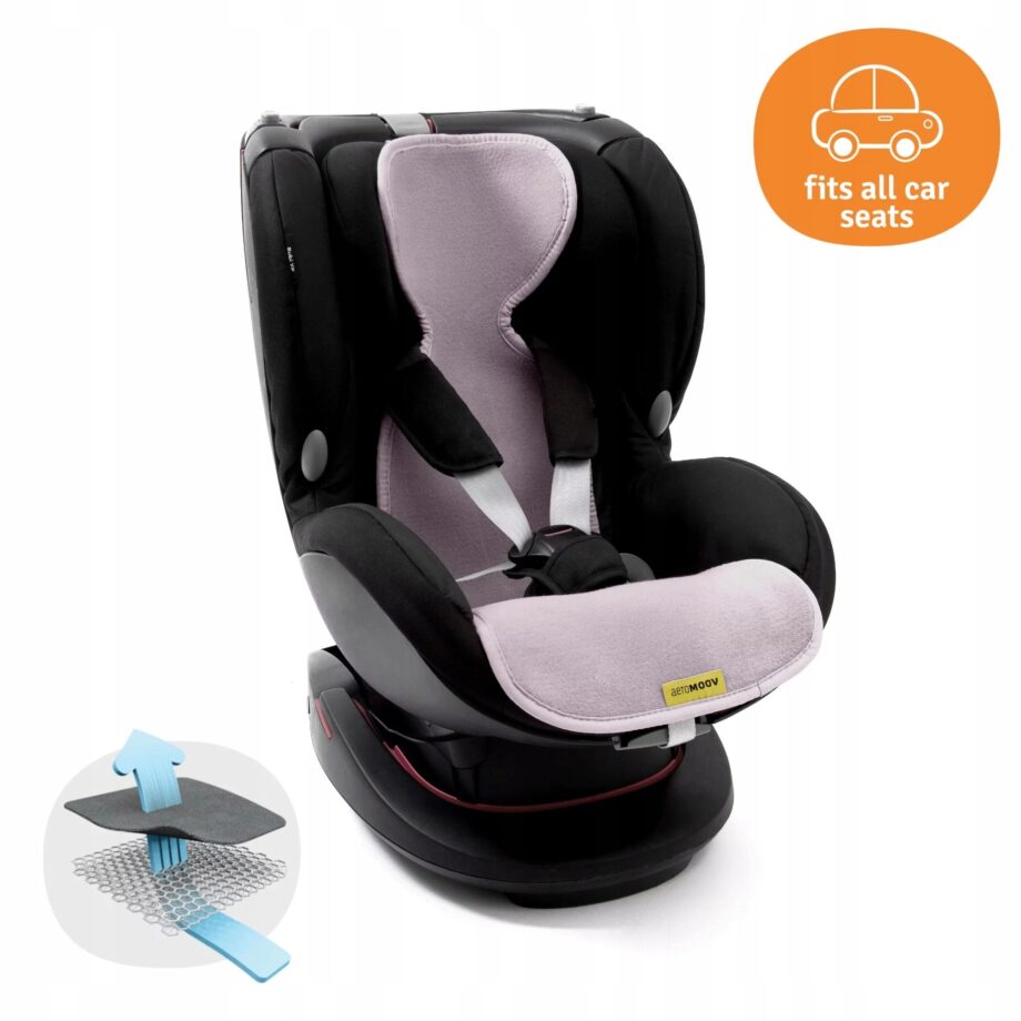 AEROMOOV MATA WKŁADKA ANTYPOTOWA DO FOTELIKA 9-18KG GR.1 LILIOWY
