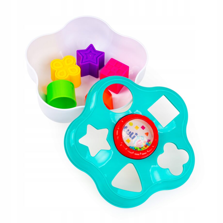 TULIFUN ZABAWKA SENSORYCZNA SORTER KSZTAŁTÓW KWIATEK