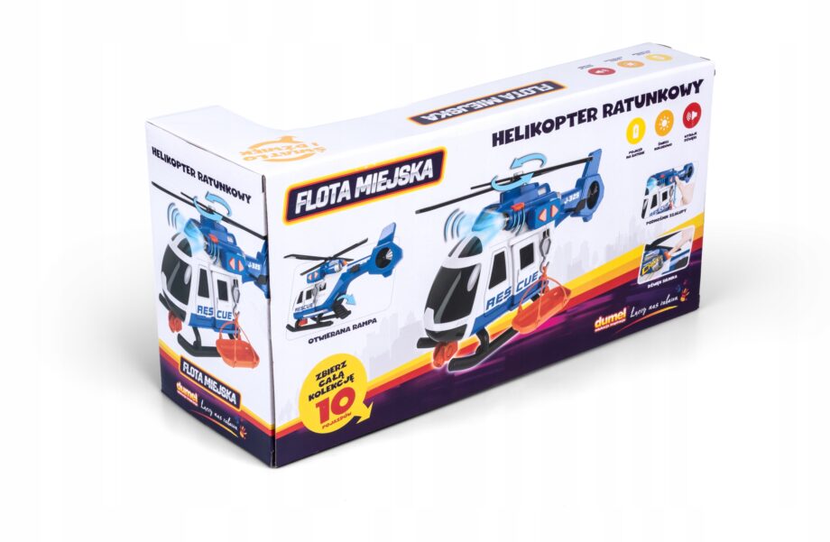DUMEL FLOTA MIEJSKA HELIKOPTER RATUNKOWY DŹWIĘKI