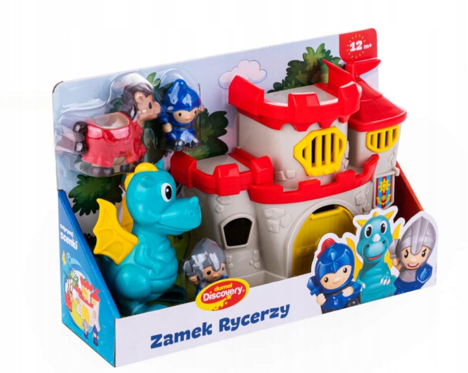 DUMEL ZABAWKA ZAMEK RYCERZY 5 ELEMENTÓW 18M+