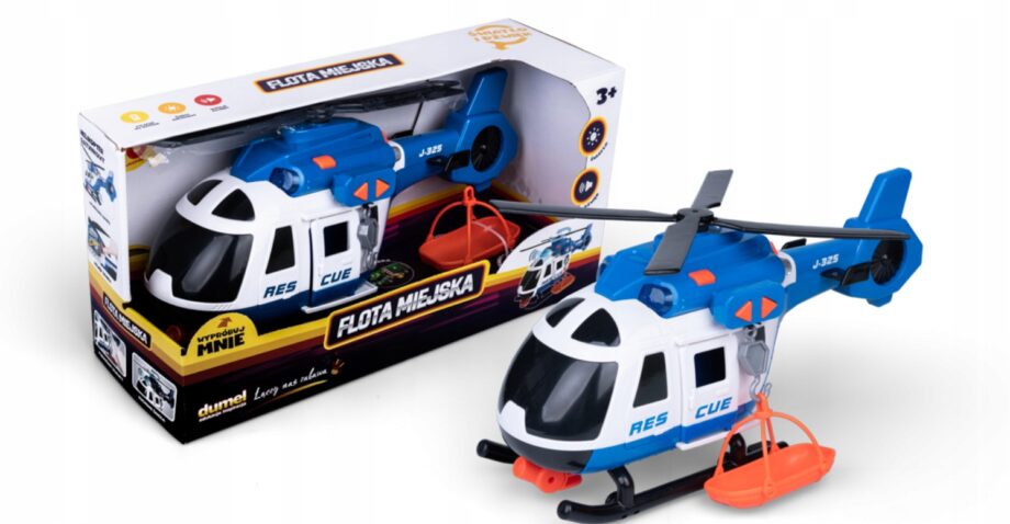 DUMEL FLOTA MIEJSKA HELIKOPTER RATUNKOWY DŹWIĘKI