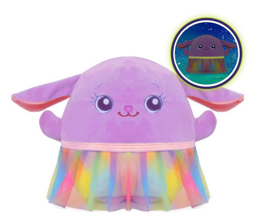 BABY DREAMS MASKOTKA KRÓLIK ROSIE DUŻA ŚWIECI 30CM