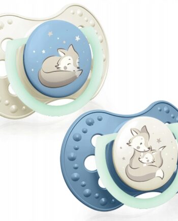 LOVI SMOCZEK USPOKAJAJĄCY DAY&NIGHT ŚWIECĄCY W NOCY 3-6m 2 SZT