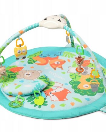 BABYONO MATA EDUKACYJNA Z PROJEKTOREM FRIENDLY FOREST