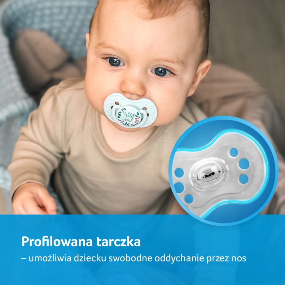LOVI Smoczek dynamiczny 3-6m 2 szt Wild Soul Girl