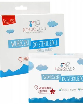 BOCIOLAND WORECZKI TOREBKI DO STERYLIZACJI W MIKROFALÓWCE 5 SZT