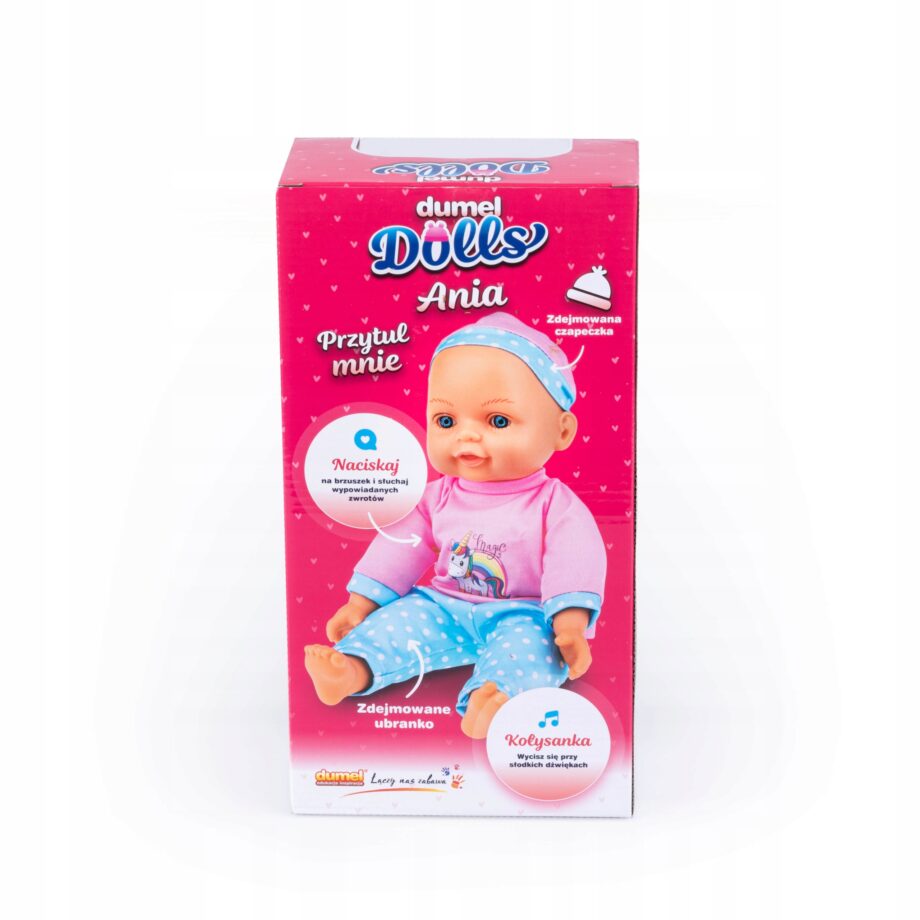 DUMEL LALKA BOBAS ANIA MÓWI PO POLSKU KOŁYSANKA