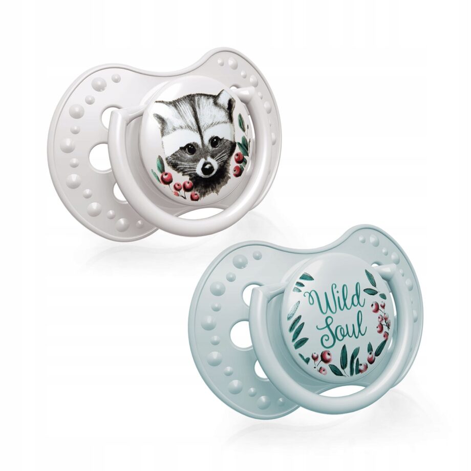 LOVI Smoczek dynamiczny 6-18m 2 szt Wild Soul Boy
