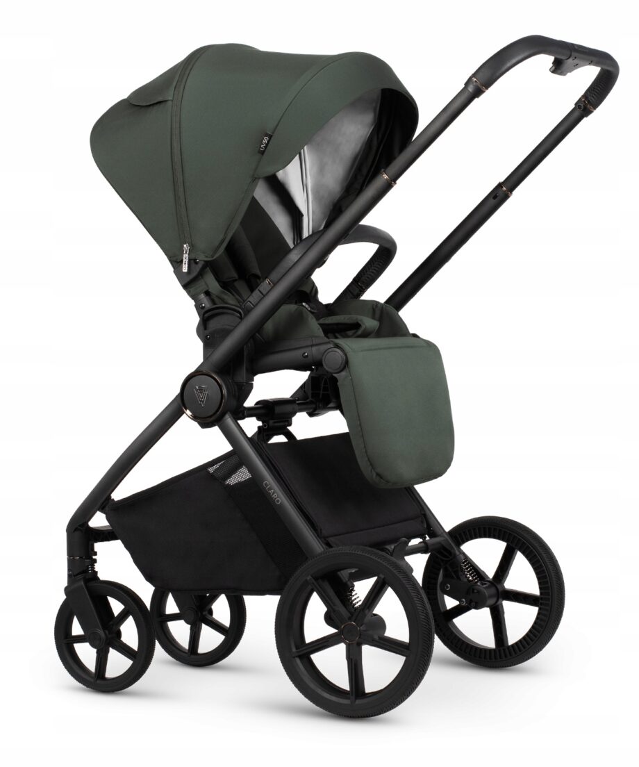 VENICCI WÓZEK DZIECIĘCY WIELOFUNKCYJNY 2w1 CLARO FOREST + TORBA + ŚPIWÓR