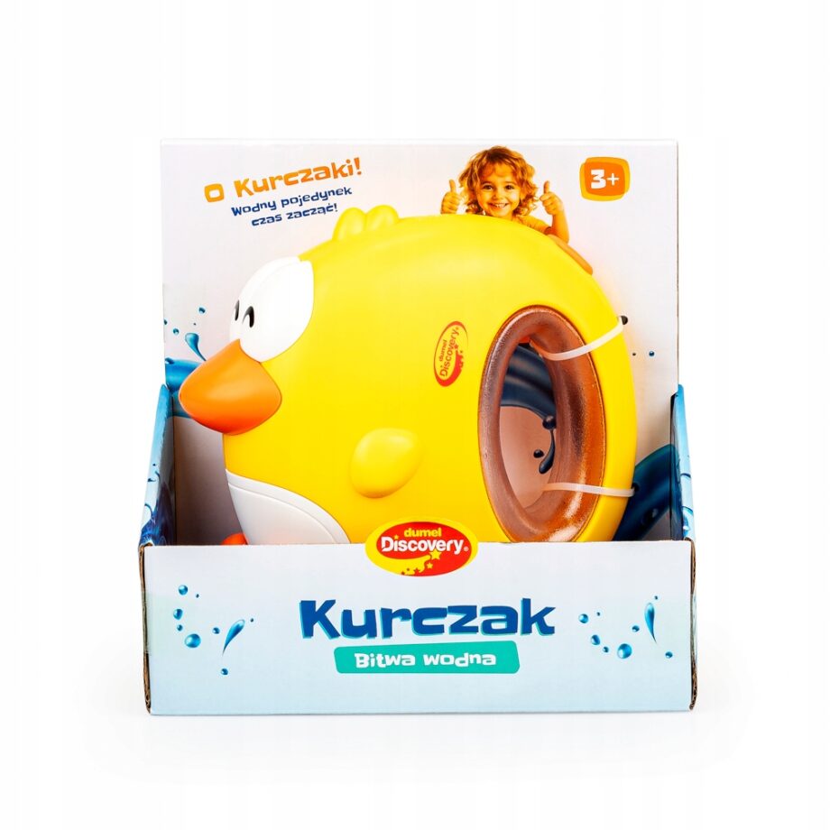 DUMEL ZABAWKA NA WODĘ KURCZAK BITWA WODNA STRZELA WODĄ
