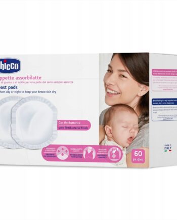 CHICCO WKŁADKI LAKTACYJNY CHŁONNE 60 SZTUK BIAŁE