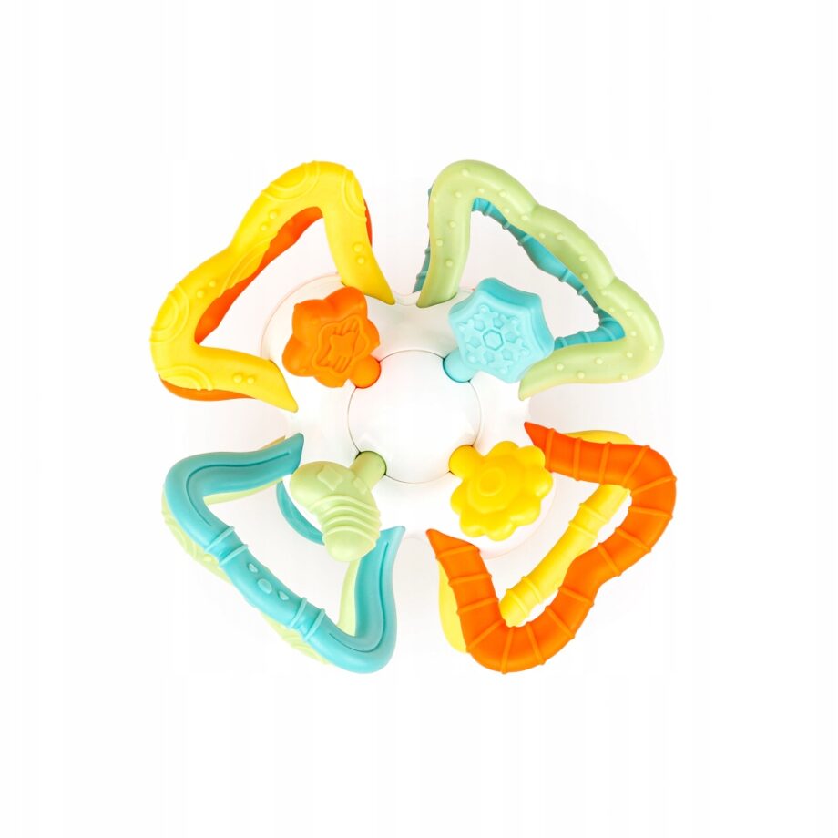 TULIFUN TERKOTEK PASTELOWY Z GRYZAKAMI 3M+