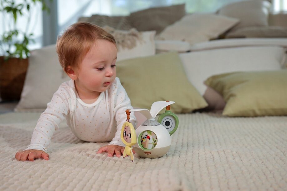 TINY LOVE KARUZELA 2W1 CZAS DLA BRZUSZKA ZABAWKA INTERAKTYWNA BOHO