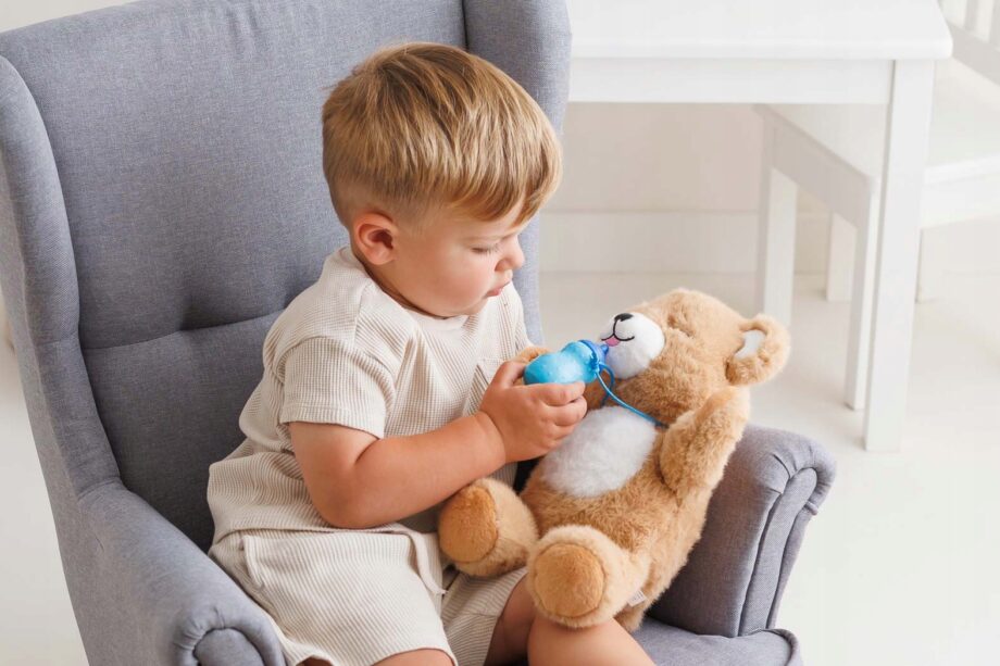 DUMEL NIEDŹWIADEK MIŚ BRUNATNY MEDOLIE NAGRYWA DŹWIĘKI CZUJNIK DOTYKU 18M+