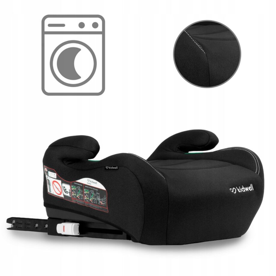 KIDWELL PODKŁADKA SAMOCHODOWA PODDUPNIK OVAN BLACK OD 125CM DO 150CM ISOFIX