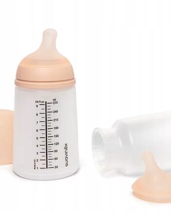 SUAVINEX ZESTAW STARTOWY ZERO ZERO 270ml ŚREDNI