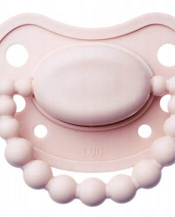 LUU KIDS SMOCZEK SILIKONOWY POZYCJONUJACY 6M+ VELVET BLUSH