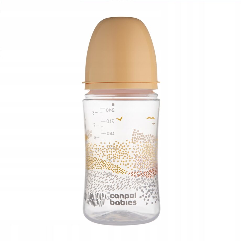 CANPOL BUTELKA ANTYKOLKOWA EASYSTART MOUNTAINS 240ml 3m+