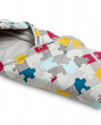 SENSILLO OTULACZ KOCYK DO FOTELIKA VELVET BAWEŁNA PUZZLE