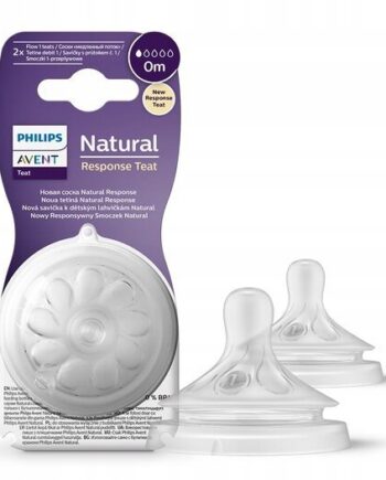 AVENT SMOCZEK RESPONSYWNY NATURAL 0M 2 SZTUKI