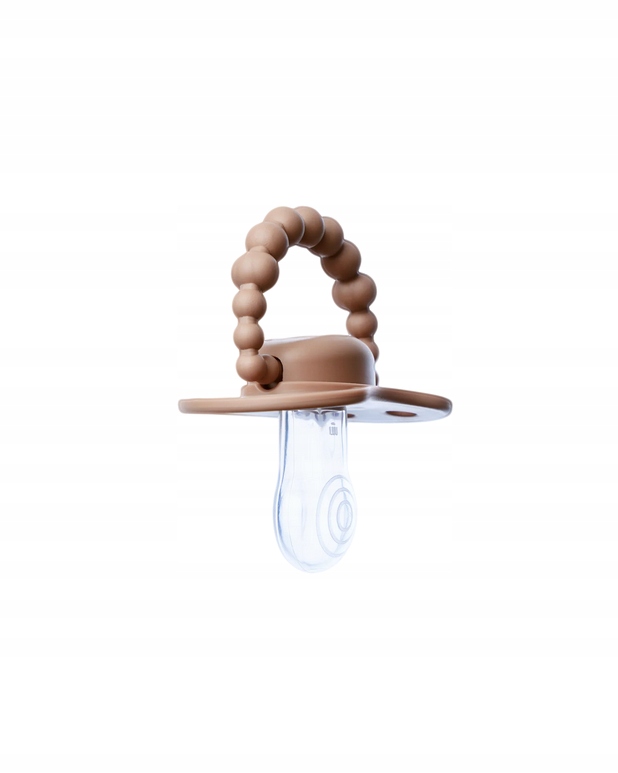 LUU KIDS SMOCZEK SILIKONOWY POZYCJONUJACY 0-3 MILK HAZELNUT