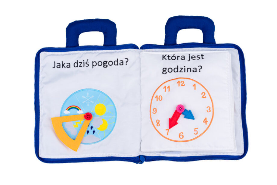 JOLLY BABY KSIĄŻKA KSIĄŻECZKA MALUCHA SENSORYCZNA RUCHOME ELEMENTY 10M+
