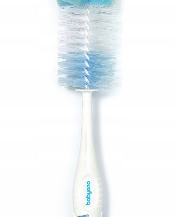 BABYONO SZCZOTKA DO BUTELEK STOJĄCA PRZYSSA NIEBIE