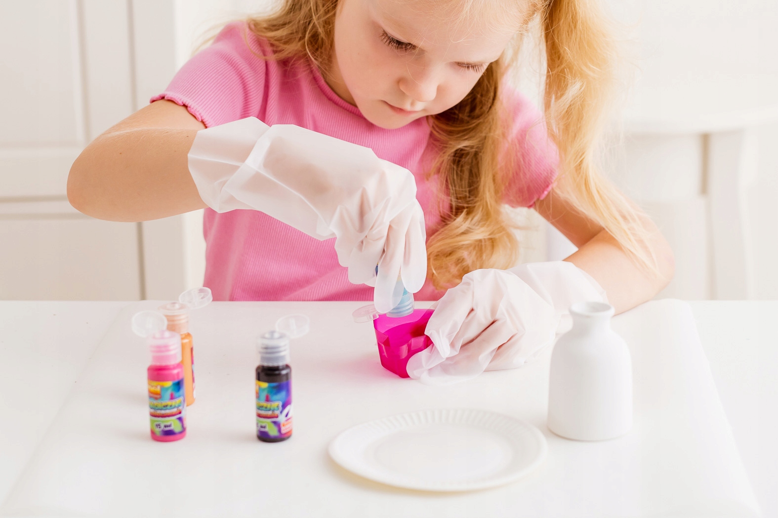 DUMEL MAGICZNE MALOWANIE - WAZON ZESTAW DO MALOWANIA FARBY 4X15ML