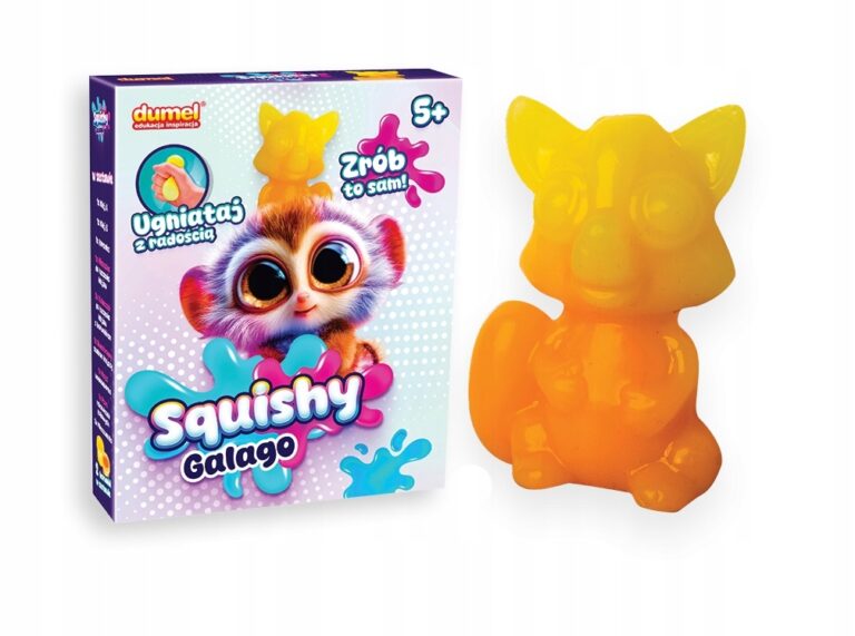 DUMEL ART SQUISHY KREATYWNY ZESTAW GALAGO ZRÓB TO SAM