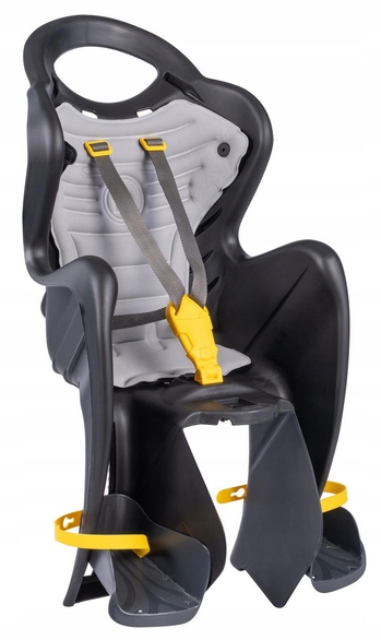 BELLELLI FOTELIK ROWEROWY MR FOX RELAX ODCHYLANY MOCOWANY DO RAMY CZARNY