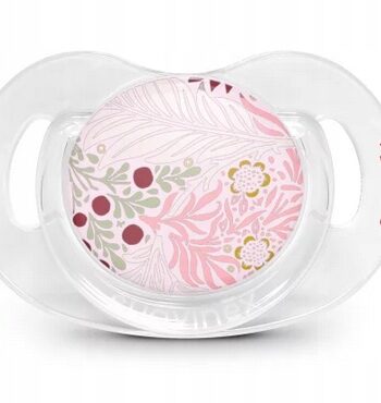 SUAVINEX SMOCZEK FIZJOLOGICZNY SYMETRYCZNY SX PRO POETRY 18M RÓŻOWY