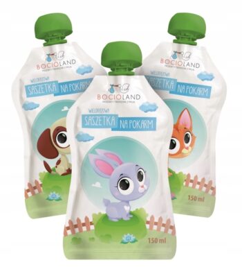 BOCIOLAND SASZETKI NA POKARM WIELORAZOWE 12 SZTUK 150ML