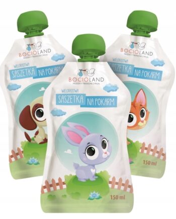 BOCIOLAND SASZETKI NA POKARM WIELORAZOWE 12 SZTUK 150ML