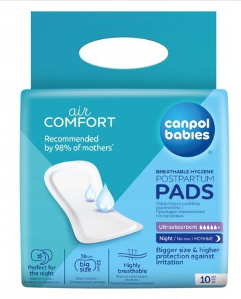 CANPOL PODKŁADY POPORODOWE NA NOC PODPASKI 10 SZT.