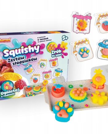 DUMEL ART SQUISHY KREATYWNY ZESTAW SŁODZIAKÓW ZRÓB TO SAM