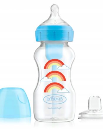 DR BROWN'S ZESTAW OD BUTELKI DO KUBKA OPTIONS+ 270ml SMOCZEK 6M+ I USTNIK