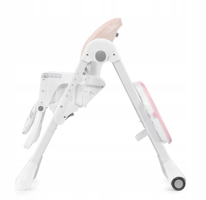 KINDERKRAFT KRZESEŁKO DO KARMIENIA DLA DZIECI YUMMY RÓŻOWE SKŁADANE