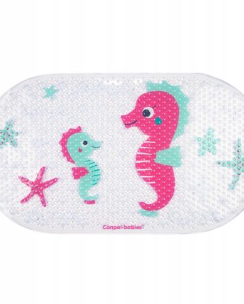 CANPOL MATA ANTYPOŚLIZGOWA DO KĄPIELI WANNY KONIK