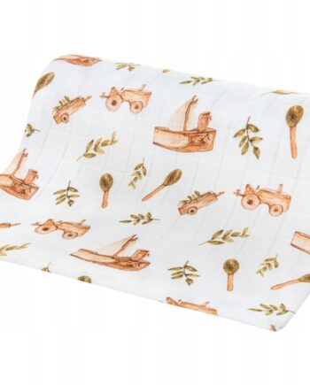 BOCIOLAND PIELUSZKA BAMBUSOWA 30X30 ZABAWKI