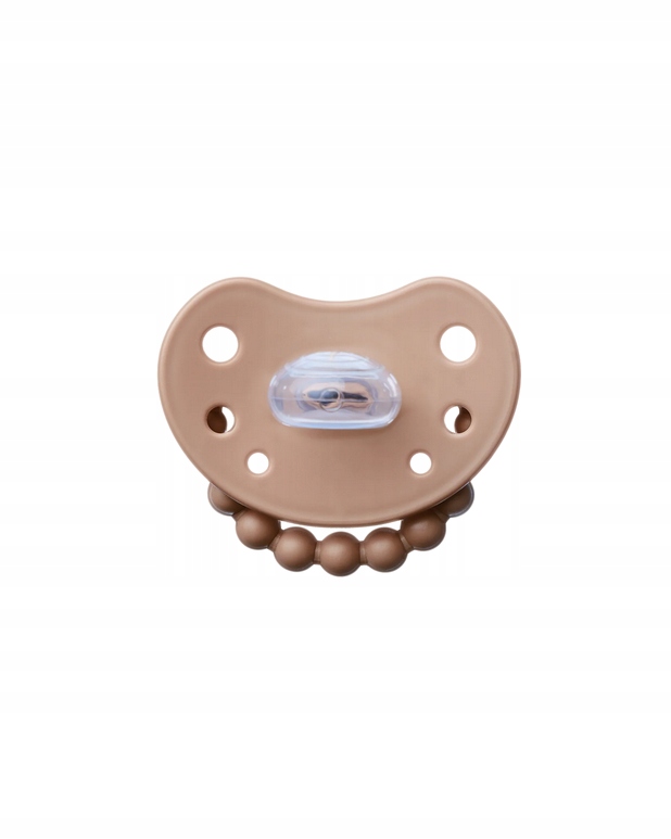 LUU KIDS SMOCZEK SILIKONOWY POZYCJONUJACY 3-6 MILK HAZELNUT