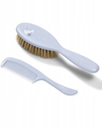 Babyono Szczotka grzebień do włosów natur. włosie