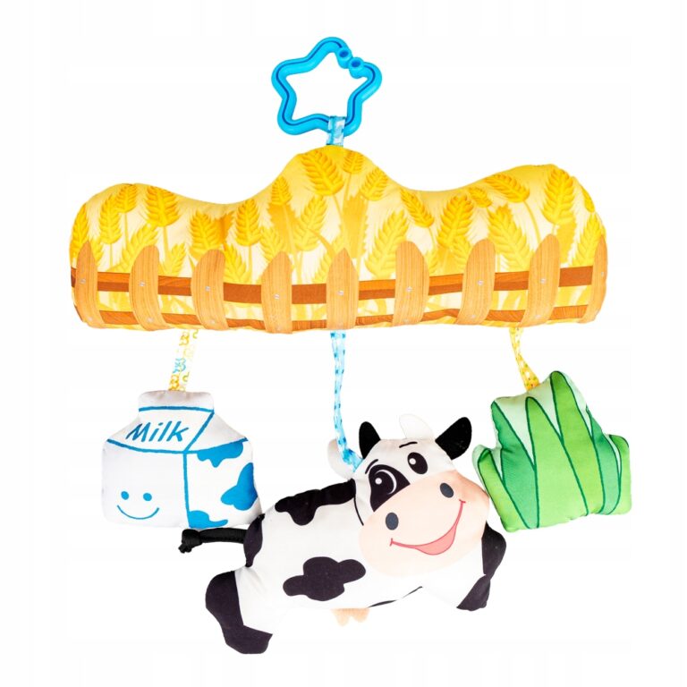 BALIBAZOO ZAWIESZKA KRÓWKA NA WSI PISZCZAŁKA GRZECHOTKA DZWONECZEK 0M+